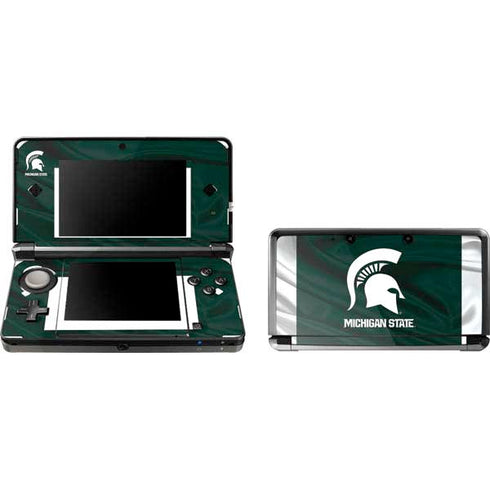Michigan State University Away Grey Jersey Nintendo Skins